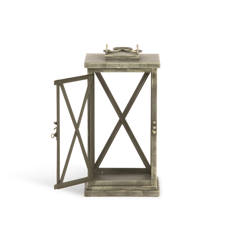 Lawrence Lantern, 17.6" H x 9" W x 9" D