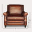 Gabriella Club Chair-46791791-72461622
