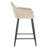 Ivanna Upholstered Counter Stool with Metal Frame-1541298674