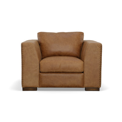 Hawkins Leather Club Chair -  Flexsteel, 1347-10-728-72