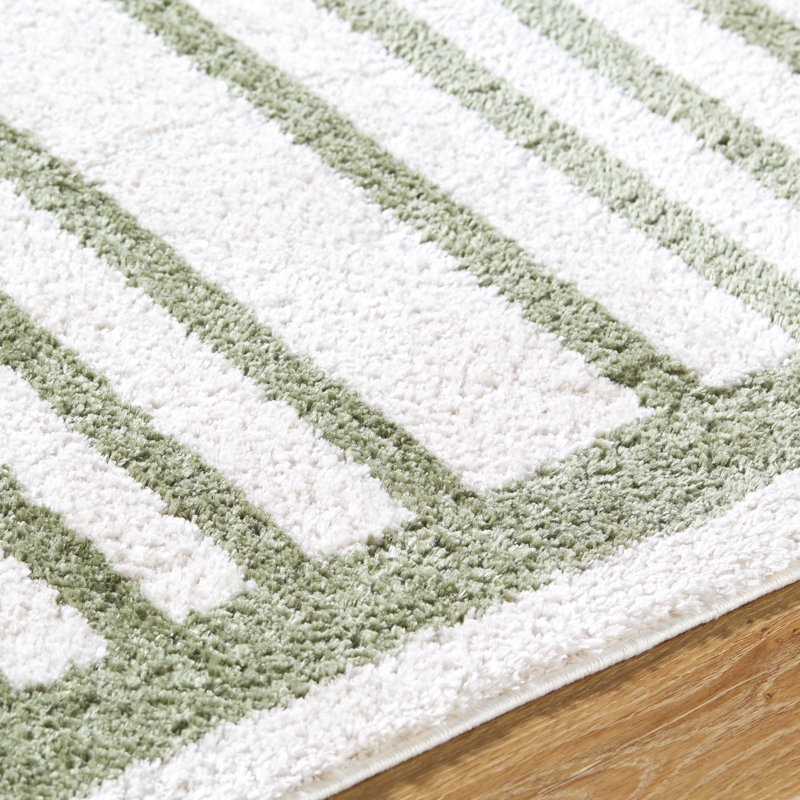 Zuhur Washable Abstract Indoor Rug, Rectangle 5'3" x 7'