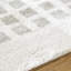 Machine Washable Shaggy Boho Medium Grey Area Rug-1190246941