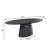 Anela 72'' Oval Pedestal Dining Table-122898571