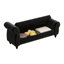 Banc de rangement rembourré et capitonné-1013781622