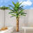 Artificial Banana Tree, Faux Banana Tree With Grey Planter-111312789
