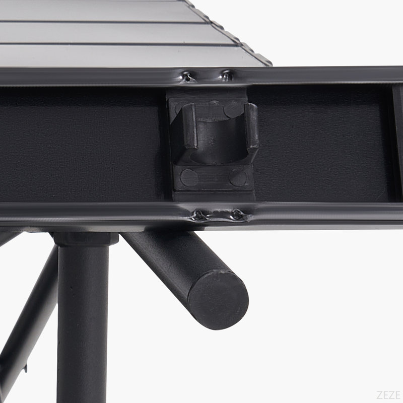 Table de camping pliante en aluminium