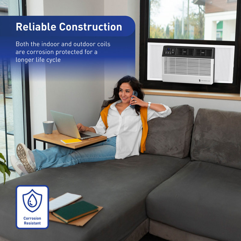 Friedrich 18000 BTU Wi-Fi Connected Window Air Conditioner for 1000 Square Feet with Remote Included