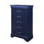Commode verticale en bois manufacturé avec 5 tiroirs-792149000