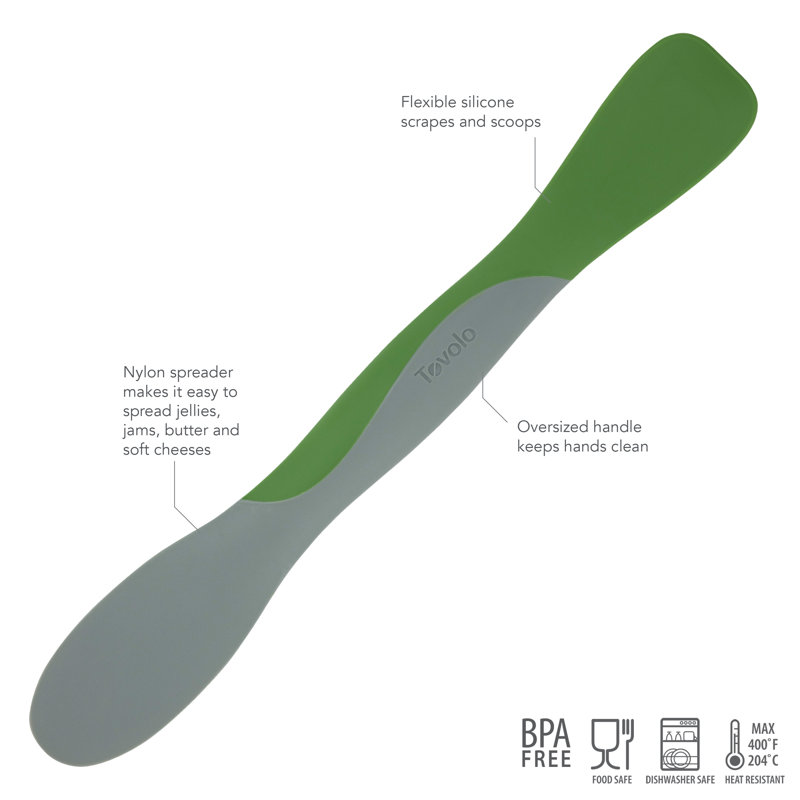 Scoop and Spread Tool, 10.5", Pesto