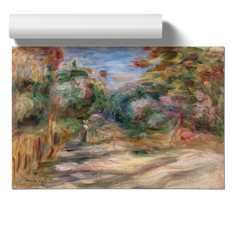 Landscape Vol.5 by Pierre-Auguste Renoir - Unframed Painting, 30cm H x 42cm W x 0.1cm D