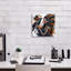 «Epen Graffiti» Raven par Rey Klimt, art mural sur toile, 12 po x 12 po-909245754