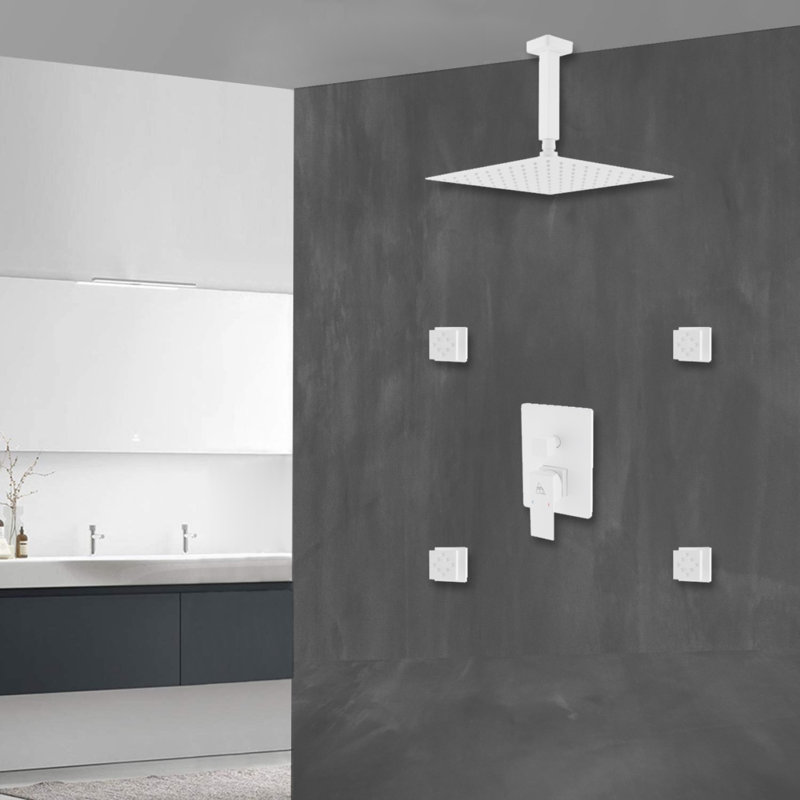 Système de douche complet Aqua Piazza avec valve brute