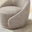 Chaise avec accoudoirs pivotante d'appoint 34,2 po Auxvasse (ensemble de 2)-1787524574