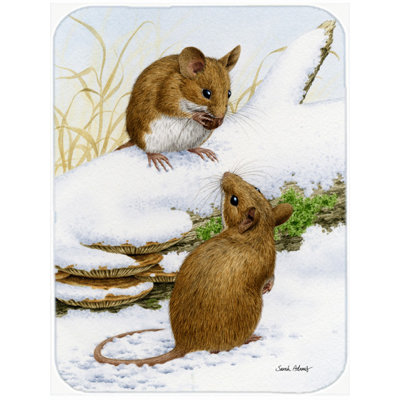 Linden Boulevard Wood Mouse Glass Cutting Board