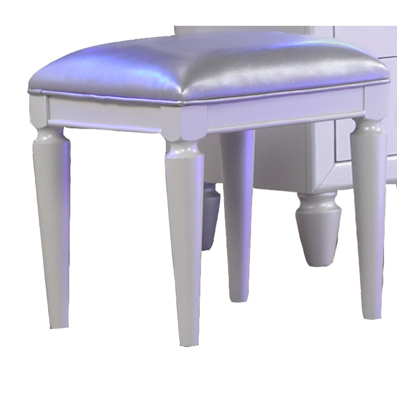 Jorah Vanity Set with Stool and Mirror