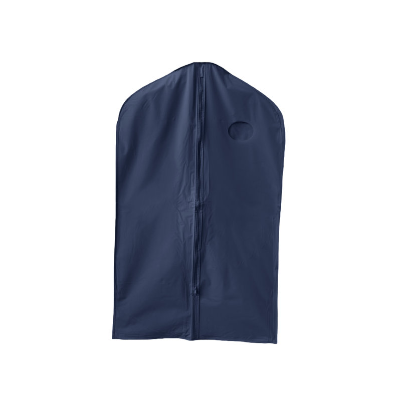 40'' Waterproof Vinyl Garment Bag, Navy