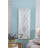24" X 60" Distressed White Floor Mirror