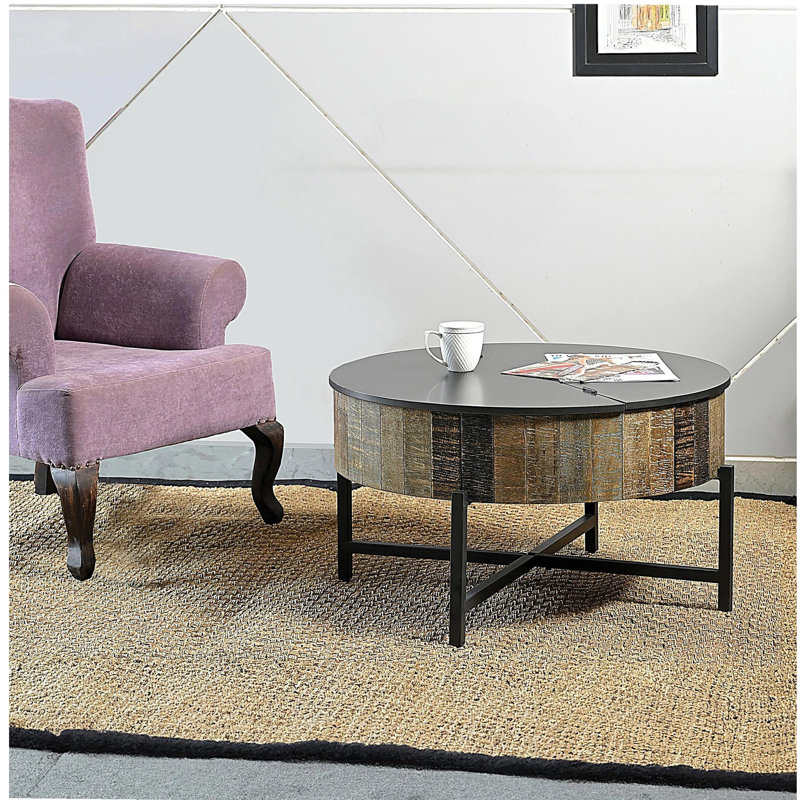 Table basse rustique rétro