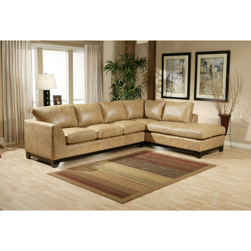 canapé modulaire en cuir City Sleek