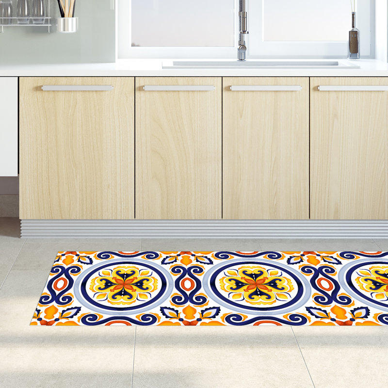 Gerado Geometric Area Rug, Rectangle 52 x 280cm