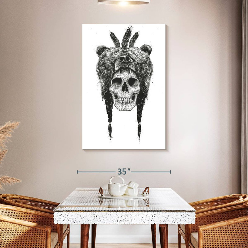 Kerner Dead Shaman, 48" H x 32" W