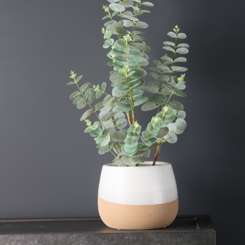 Two Tone Curved Planter Large