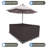 HeavyDuty Multipurpose Waterproof Outdoor Rectangle Dining Table &Chair Set Cover with Umbrella Hole-1844352415-1844352401