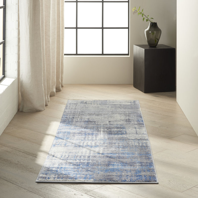 Torrent Abstract Area Rug, Runner 66 x 221cm