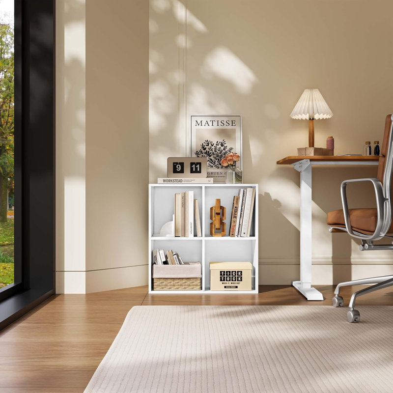 Cassietta Cube Bookcase, White