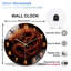 Horloge murale avec horloge murale 12 po