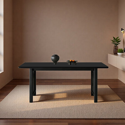 Seamless One-Piece Sintered Stone Tabletop Table