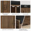 Banc de rangement rembourré avec portes-133713528-133713529