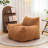 Compression Large Corduroy Fabric Bean Bag Chair & Lounger-1912475269