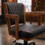 Fauteuil de jeu pivotant Prohibition - noyer par la salle de jeux RAM-73341258