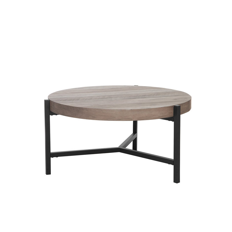 Anley Three Leg Coffee Table, Light Wood