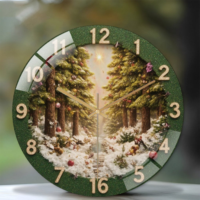 Horloge murale 12 po