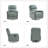 Chikako Genuine Leather Swivel Rocker Manual Recliner-78550776