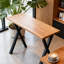 2 - Person Modern Dining Set 120cm Long Bar Table With Linen Bar Stool-117957277-125805421