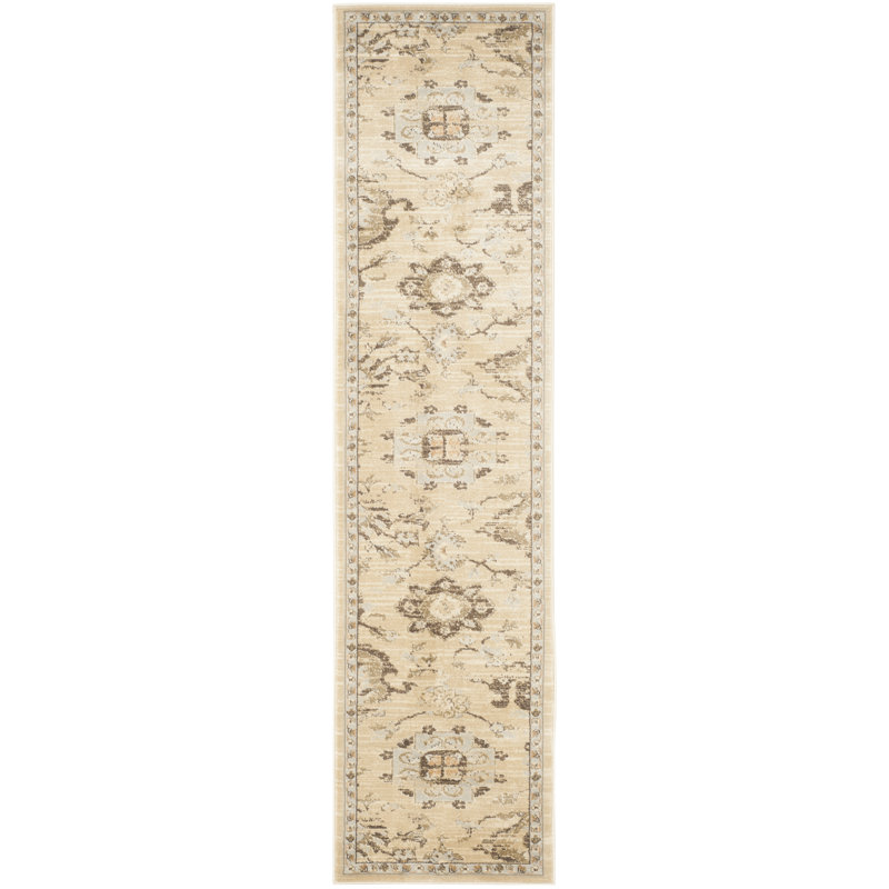 McCabe Performance Floral Rug, Runner 2' x 8'