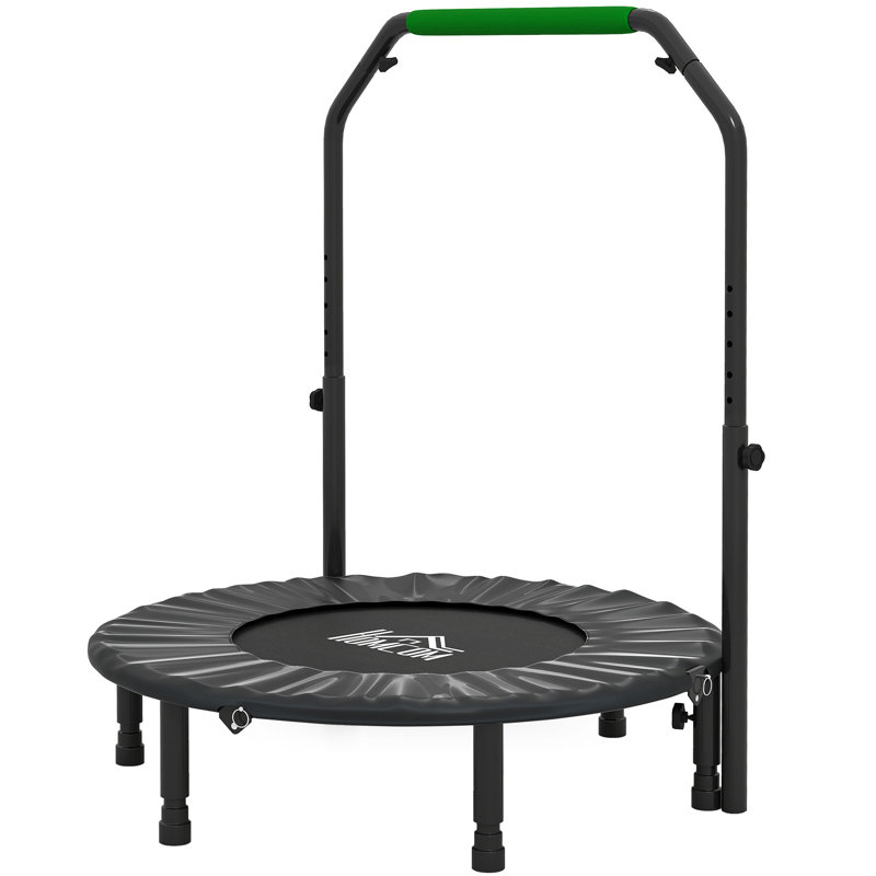 17 Stories in. Round Fitness Trampoline
