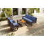 Ensemble de meubles de patio 4 pièces avec chaises pivotantes Go-875143148-875143149