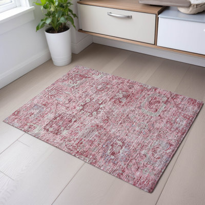 Tapis damassé de qualité supérieure lavable à la machine Wayne AMF1102