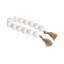 Guirlande de perles en bois de manguier avec pampille en jute-97851190