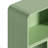 Storage Cabinet, Bathroom Floor Cabinet with Glass Door and Shelves,  Freestanding Display-1062663604