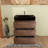 Guxim 30'' Single Bathroom Vanity with Solid Surface Top-1214428466-1214428467