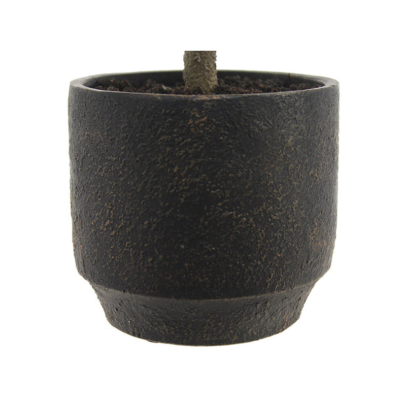 SEASONAL GREENERY TREE CEDAR FLOCKED POT 3FT