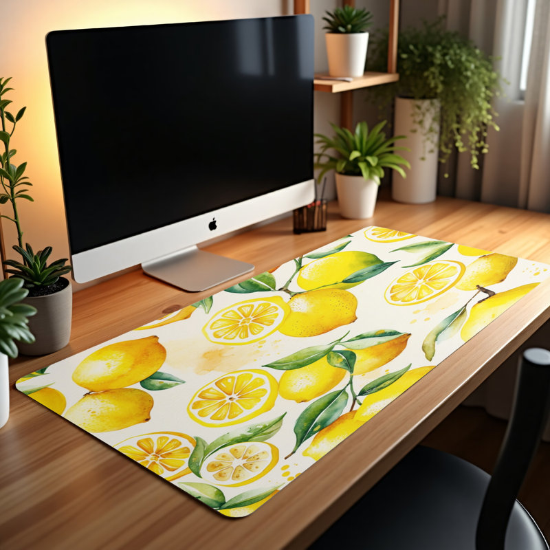 Polyester Desk Pad, 31.5x15.5