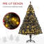 Sapin de Noël artificiel haute 6 pi