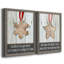 Gingerbread Snowflake - ensemble de 2 reproductions d'art-1167917298-1167917309-1167917299