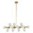 Dreher Transitional 16 Light Gold Chandelier-29304935